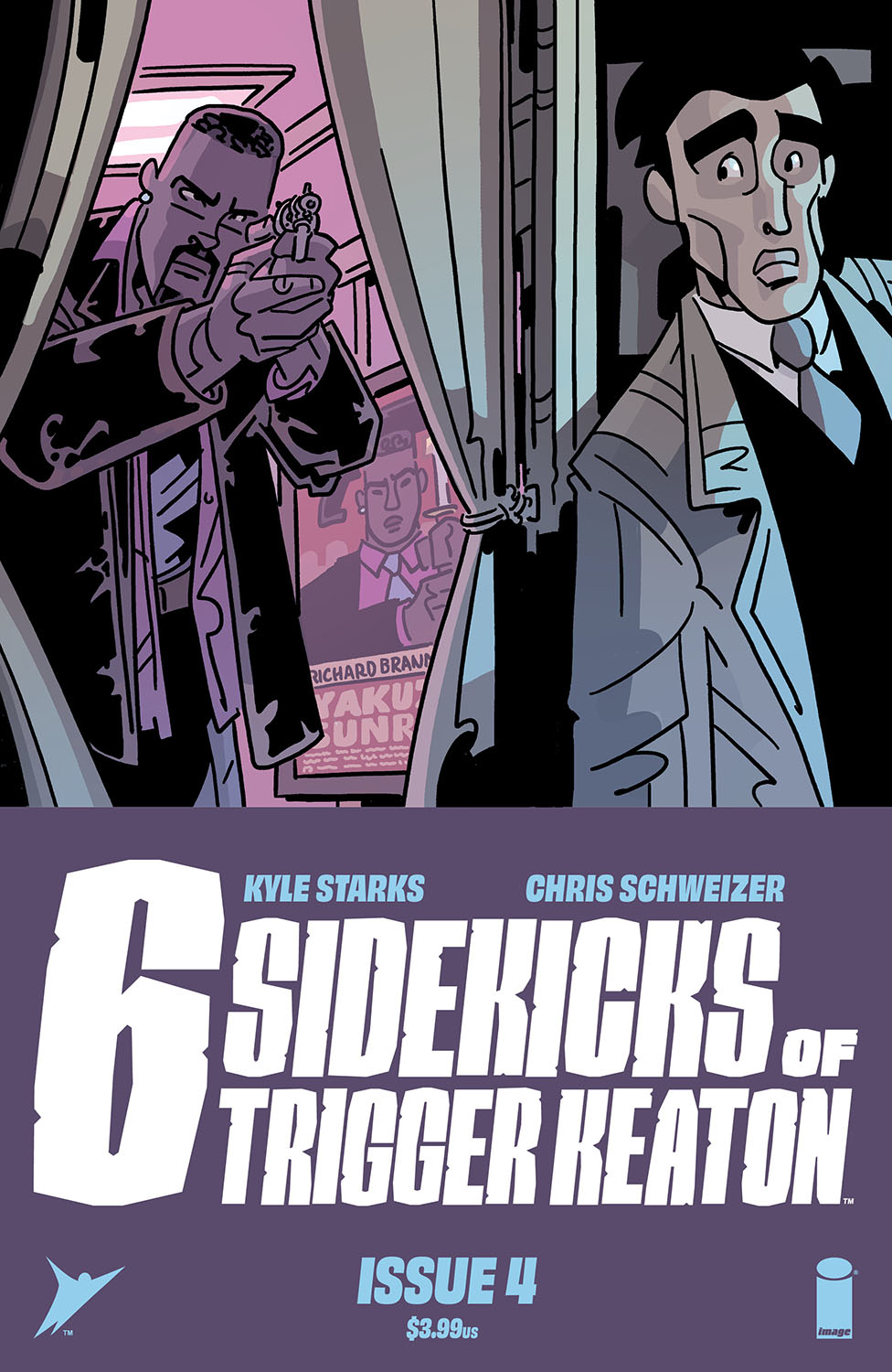 Six Sidekicks of Trigger Keaton #4 Cover A Schweizer (Mature)