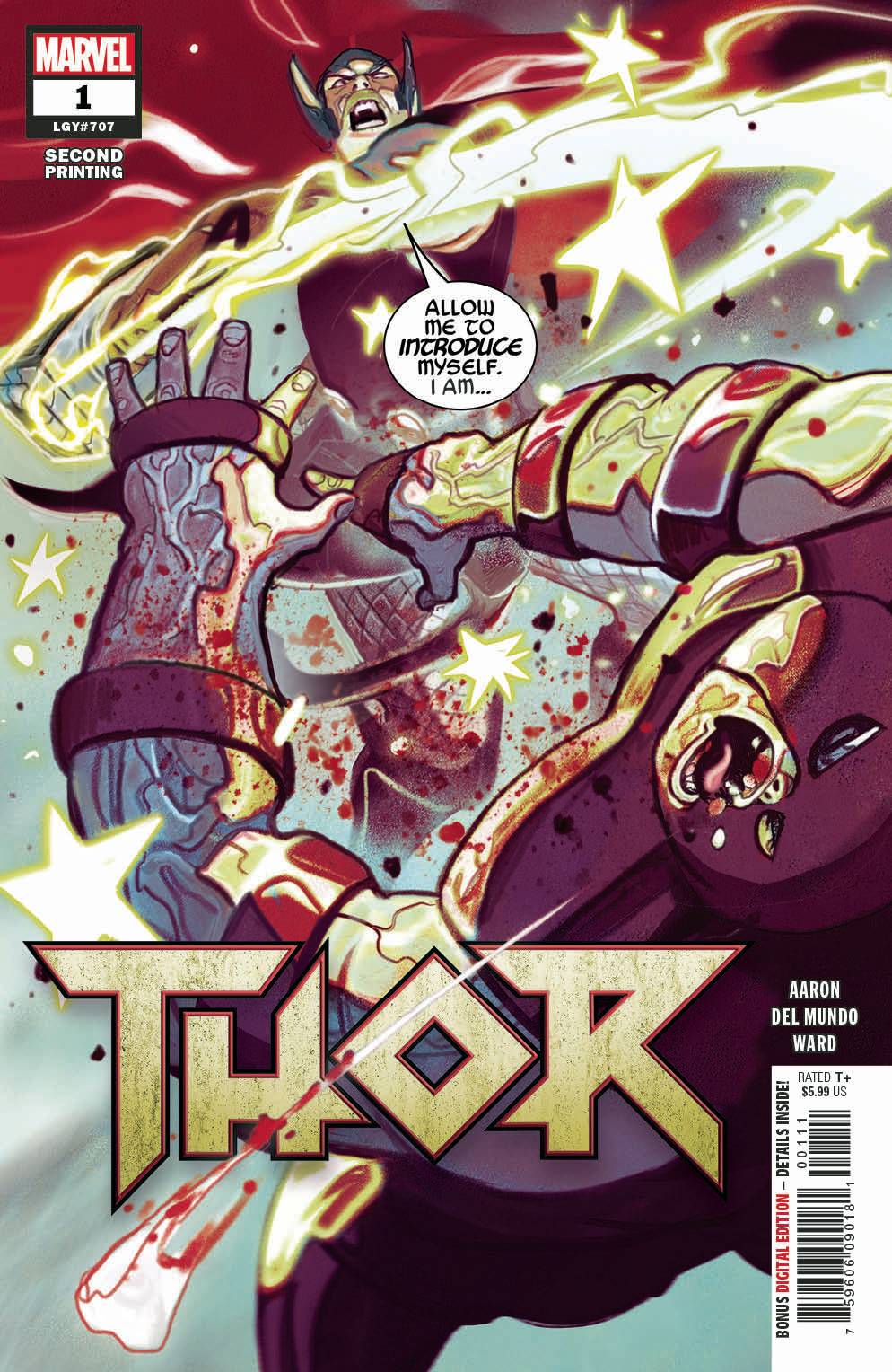 Thor #1 2nd Printing Ward Variant (2018)