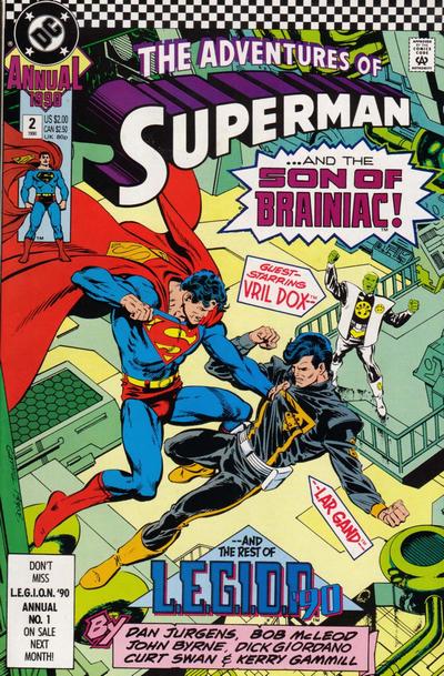 Adventures of Superman Annual #2 [Direct]-Very Fine