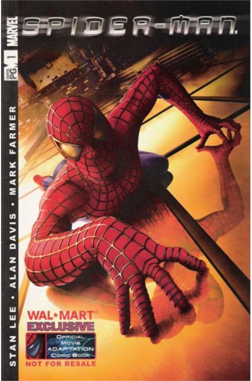 Spider-Man: The Official Movie Adaptation Wal-Mart Exclusive Variant (2002)