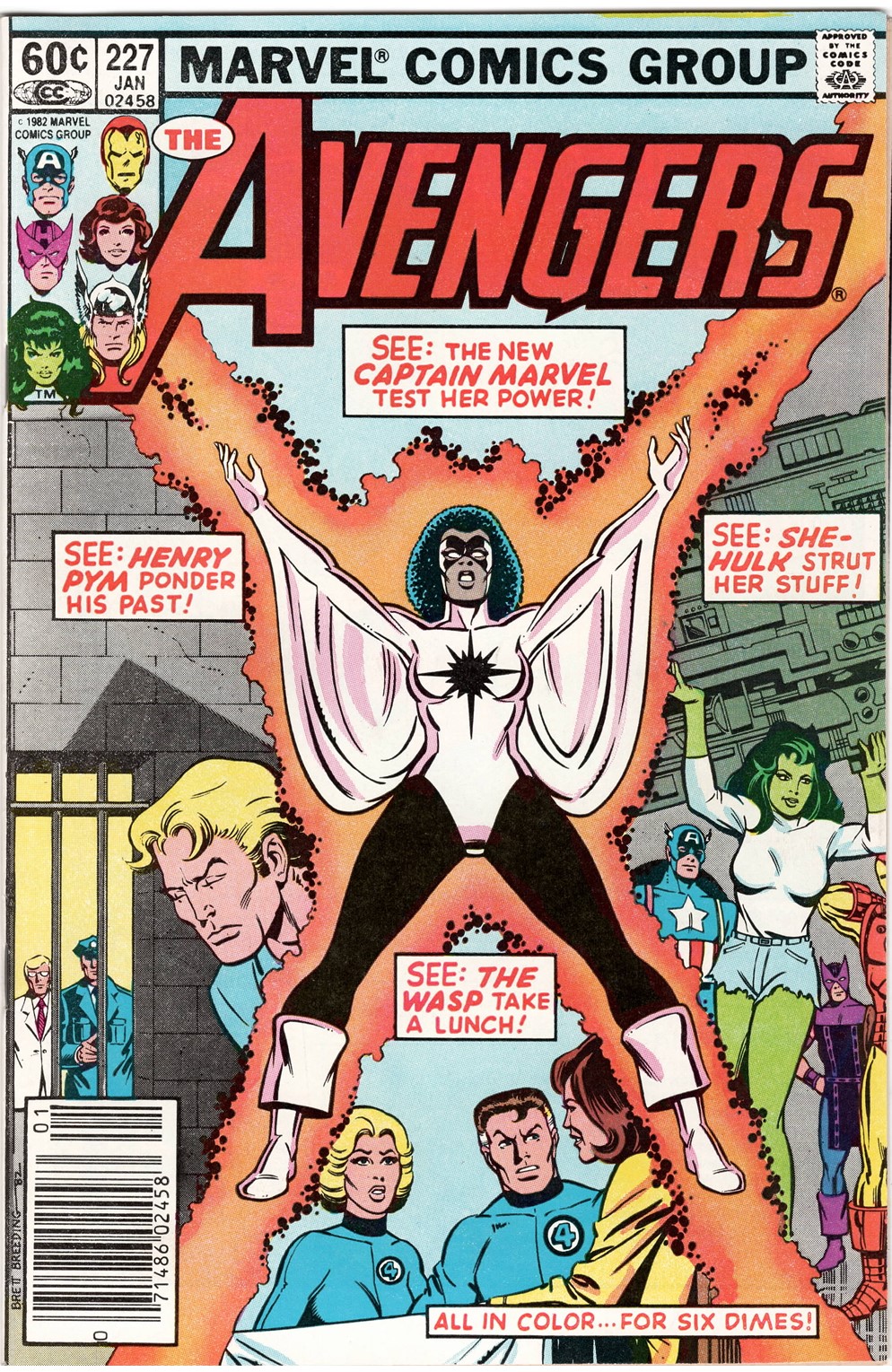 Avengers #227 Newsstand Variant