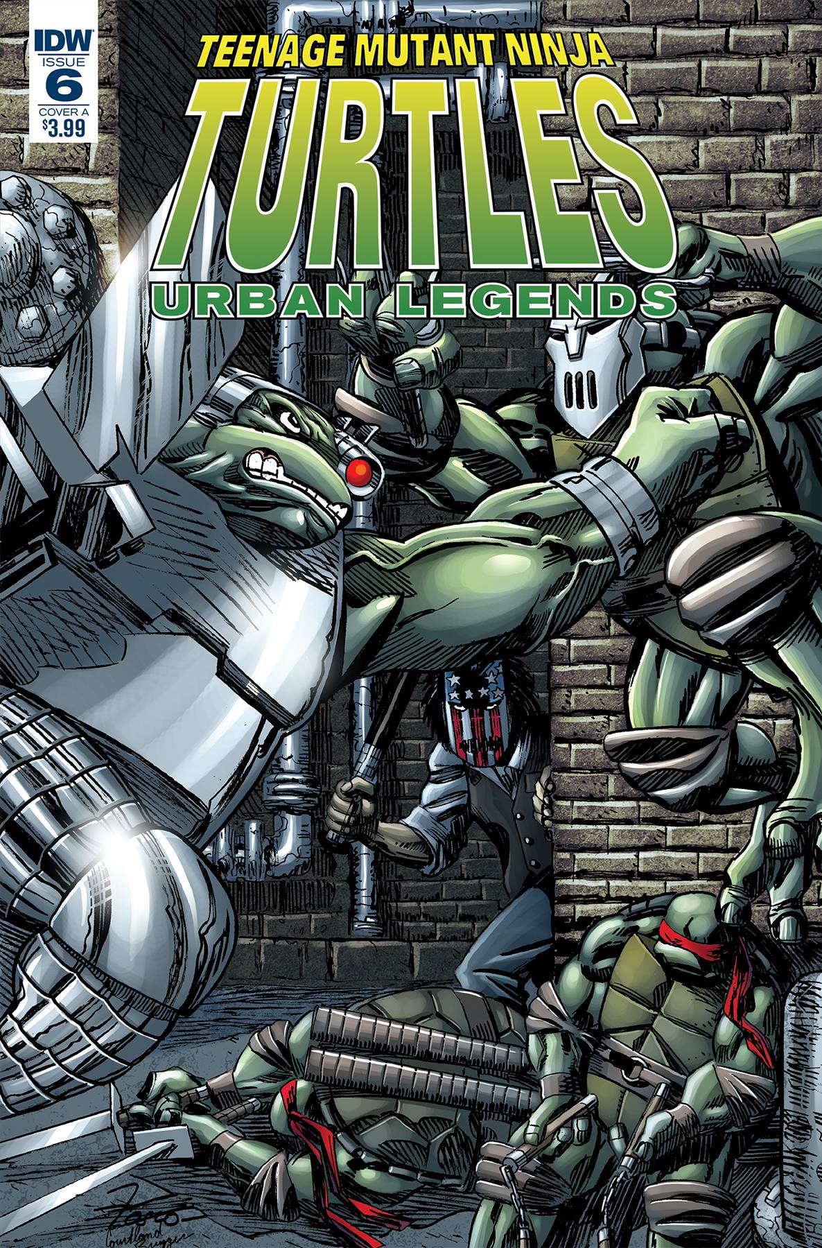 Teenage Mutant Ninja Turtles Urban Legends #6 Cover A Fosco