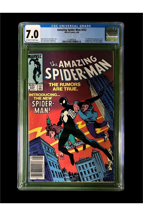 Cgc Graded 7.0 Amazing Spider-Man #252 Marvel Comics 1963