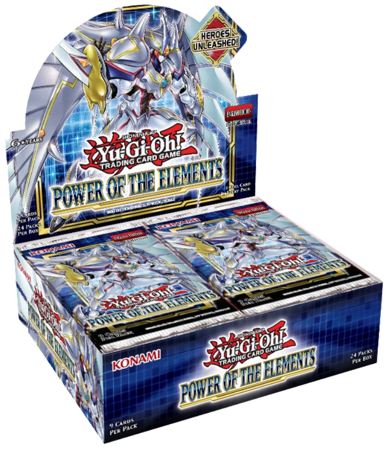 Yu-Gi-Oh! TCG: Power of the Elements Booster Display (24Ct)