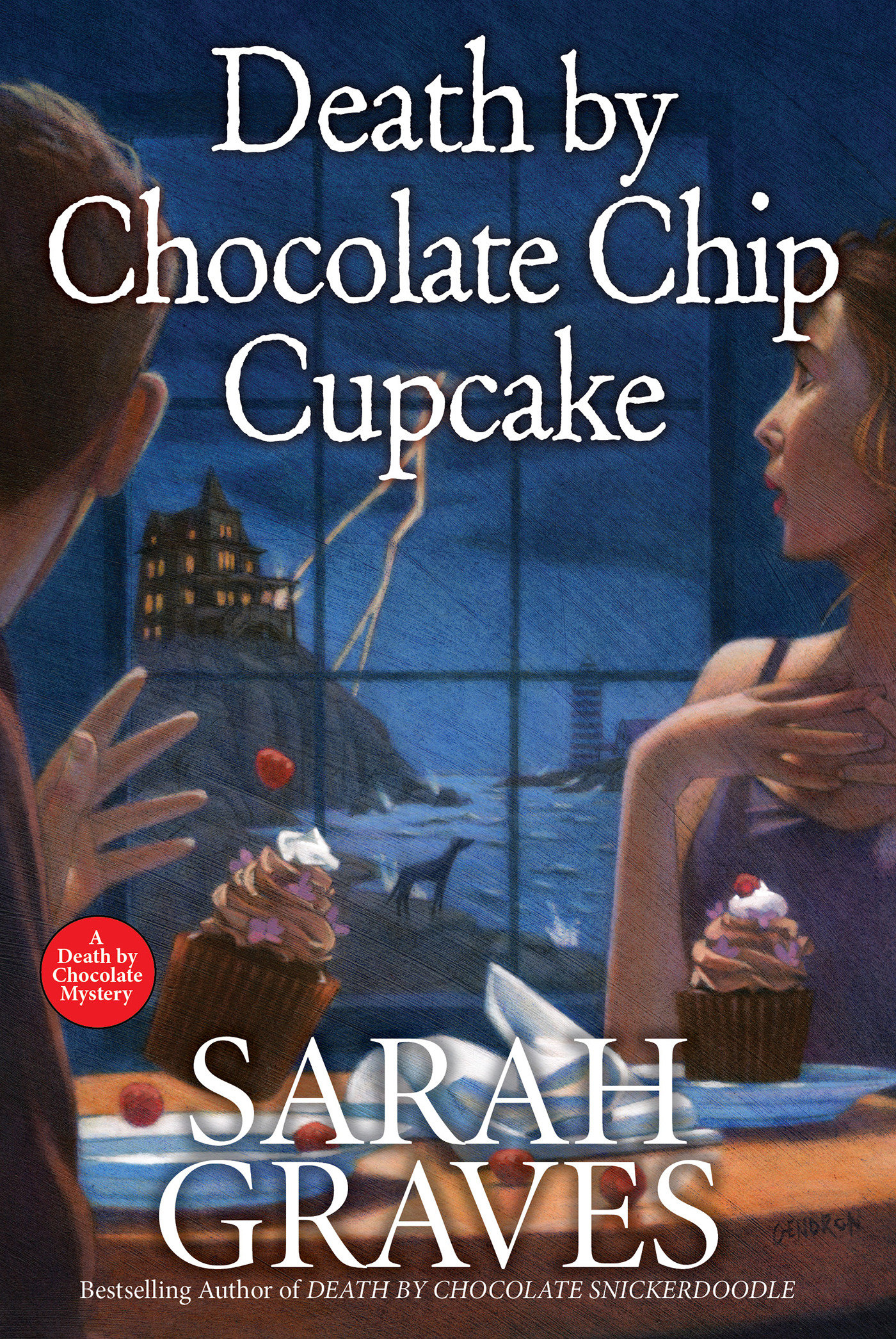 Death By Chocolate Chip Cupcake (Hardcover Book)