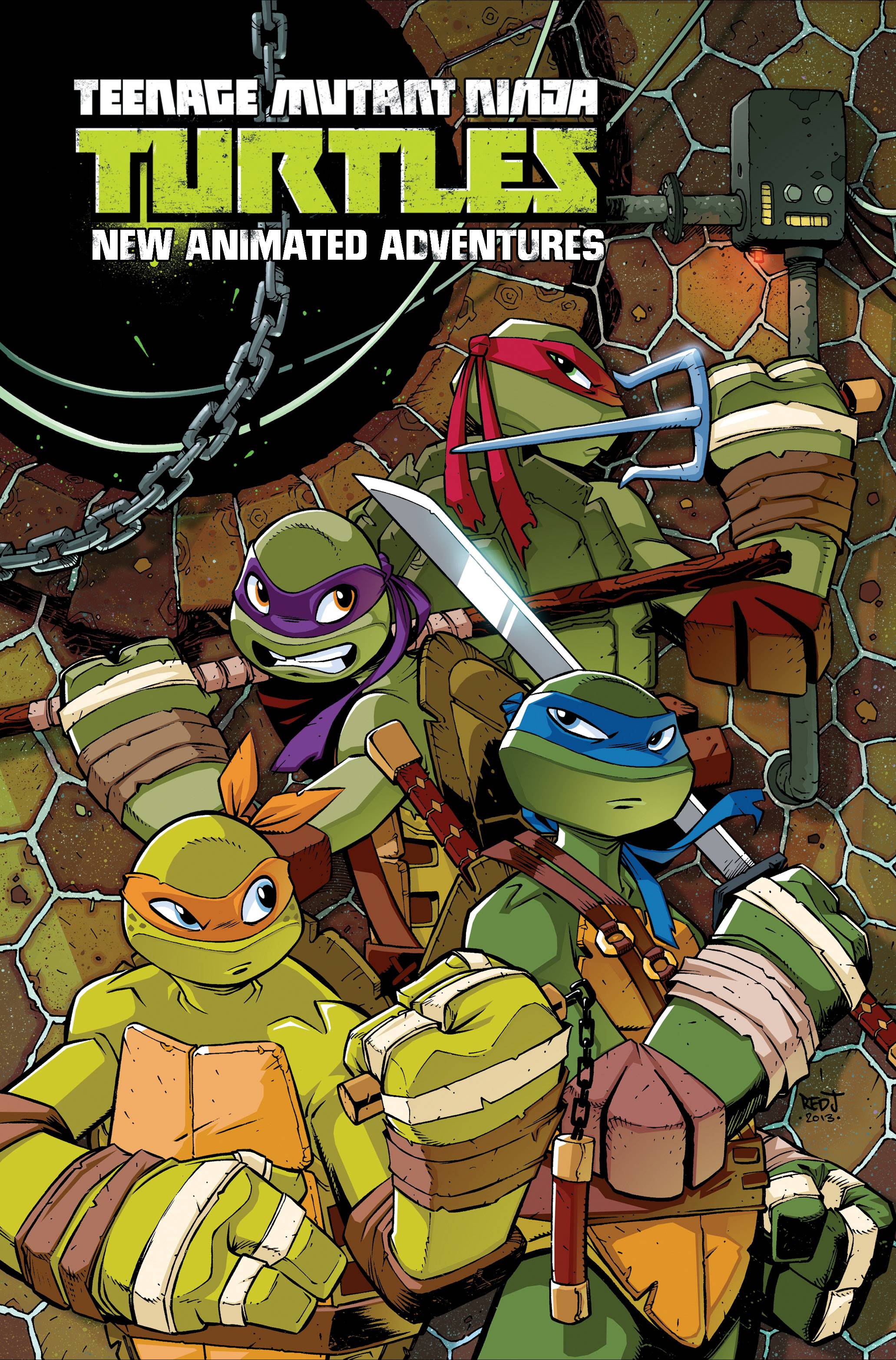 Teenage Mutant Ninja Turtles New Animated Adventure Omnibus Graphic Novel Volume 1
