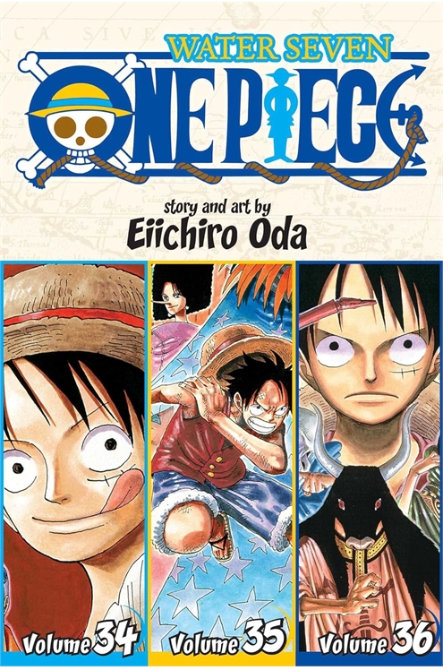 One Piece (Omnibus Edition) Volume 12: Volumes 34, 35 & 36 Pre-Owned