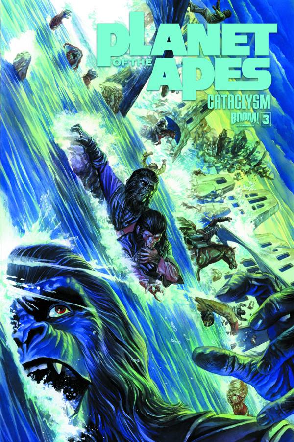 Planet of the Apes Cataclysm #3 Main Covers