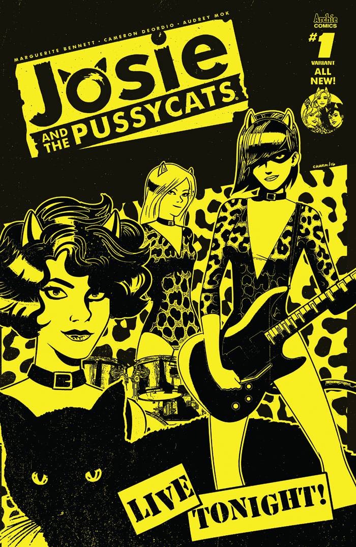 Josie & The Pussycats #1 Cover B Variant Derek Charm