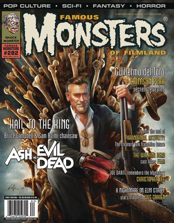 Famous Monsters of Filmland #282 Ash Vs Evil Dead Variant