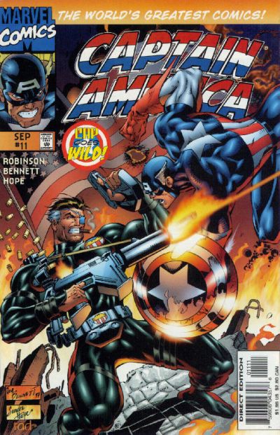 Captain America #11 (1996) [Direct Edition]-Fine (5.5 – 7)