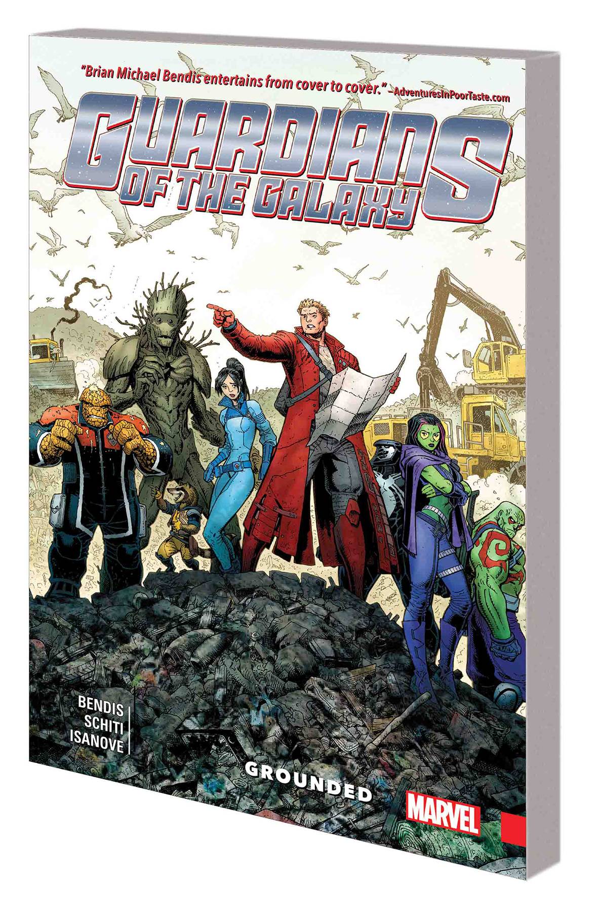 Guardians of Galaxy New Guard Graphic Novel Volume 4 Grounded