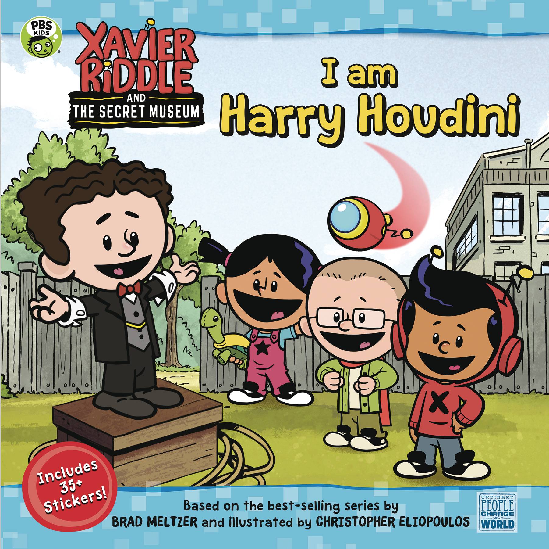 Xavier Riddle & Secret Museum Soft Cover #2 I Am Harry Houdini