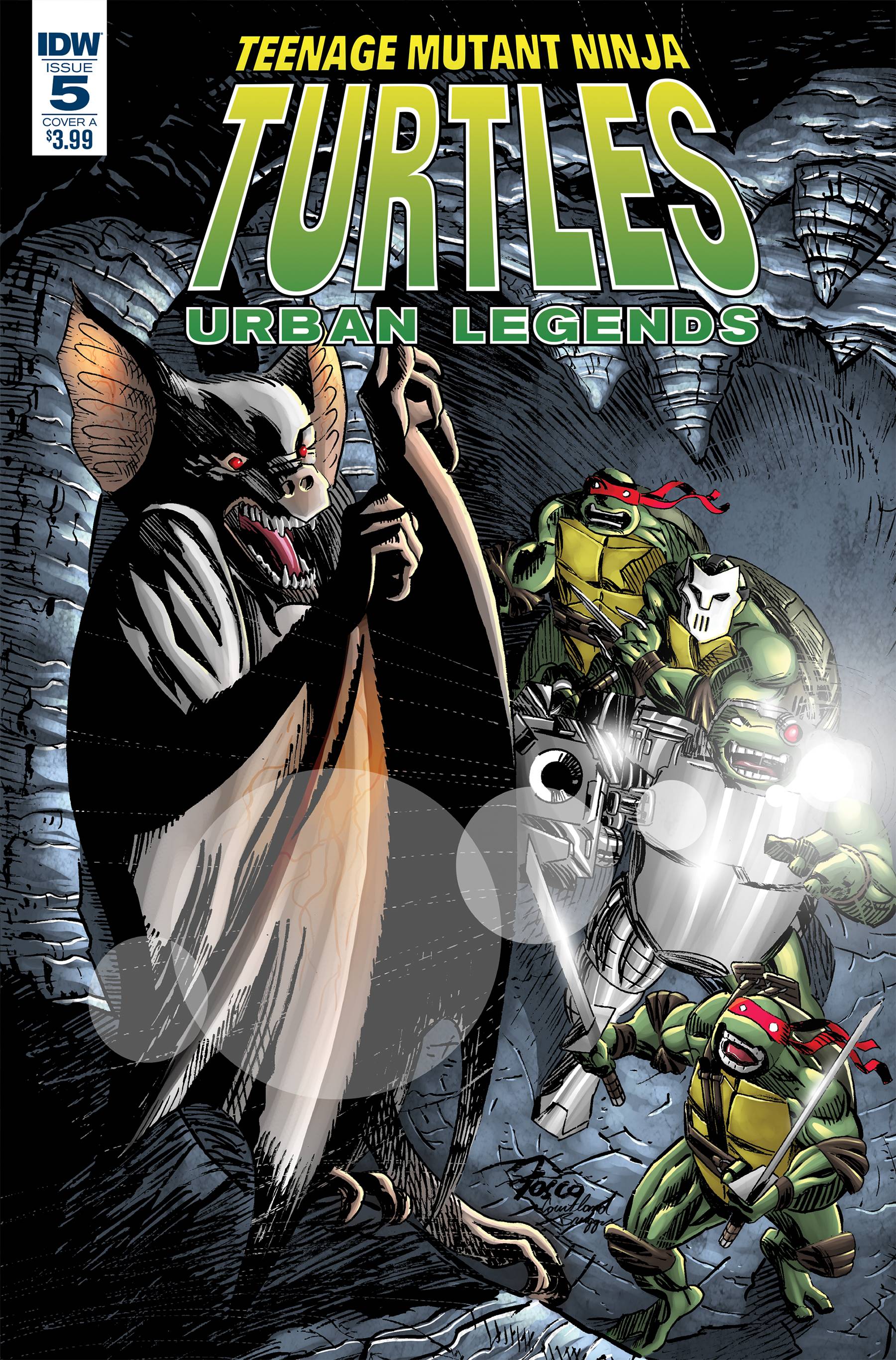 Teenage Mutant Ninja Turtles Urban Legends #5 Cover A Fosco