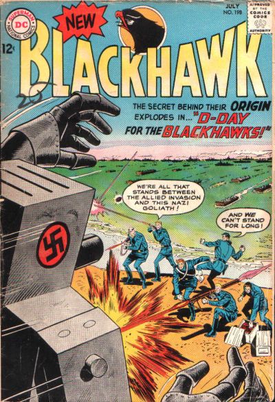 Blackhawk #198-Fine (5.5 – 7)