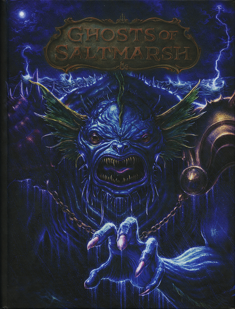 Dungeons & Dragons Adventure Ghosts of Saltmarsh Alternative Cover Art