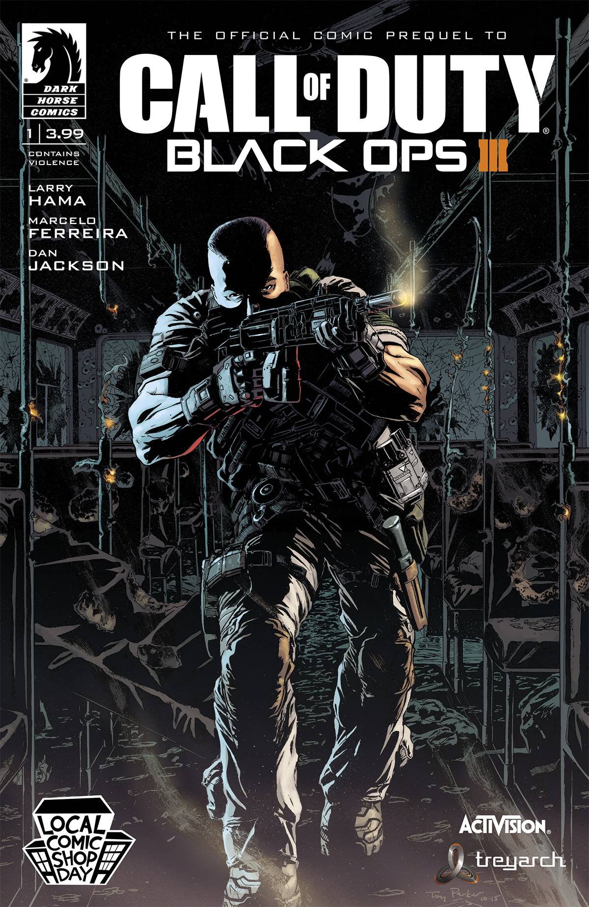 Local Comic Shop Day 2015 Call of Duty Black Ops III #1 #1 (Of 6)