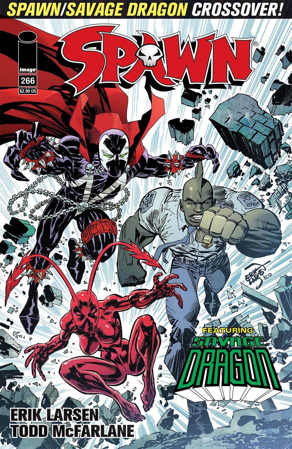 Spawn #266 Cover A Larsen (1992)