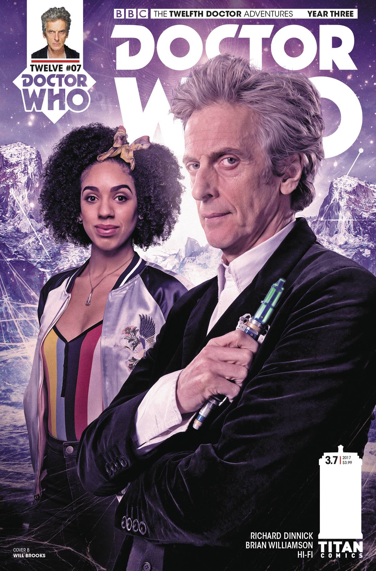 Doctor Who 12th Year Three #7 Cover B Brooks