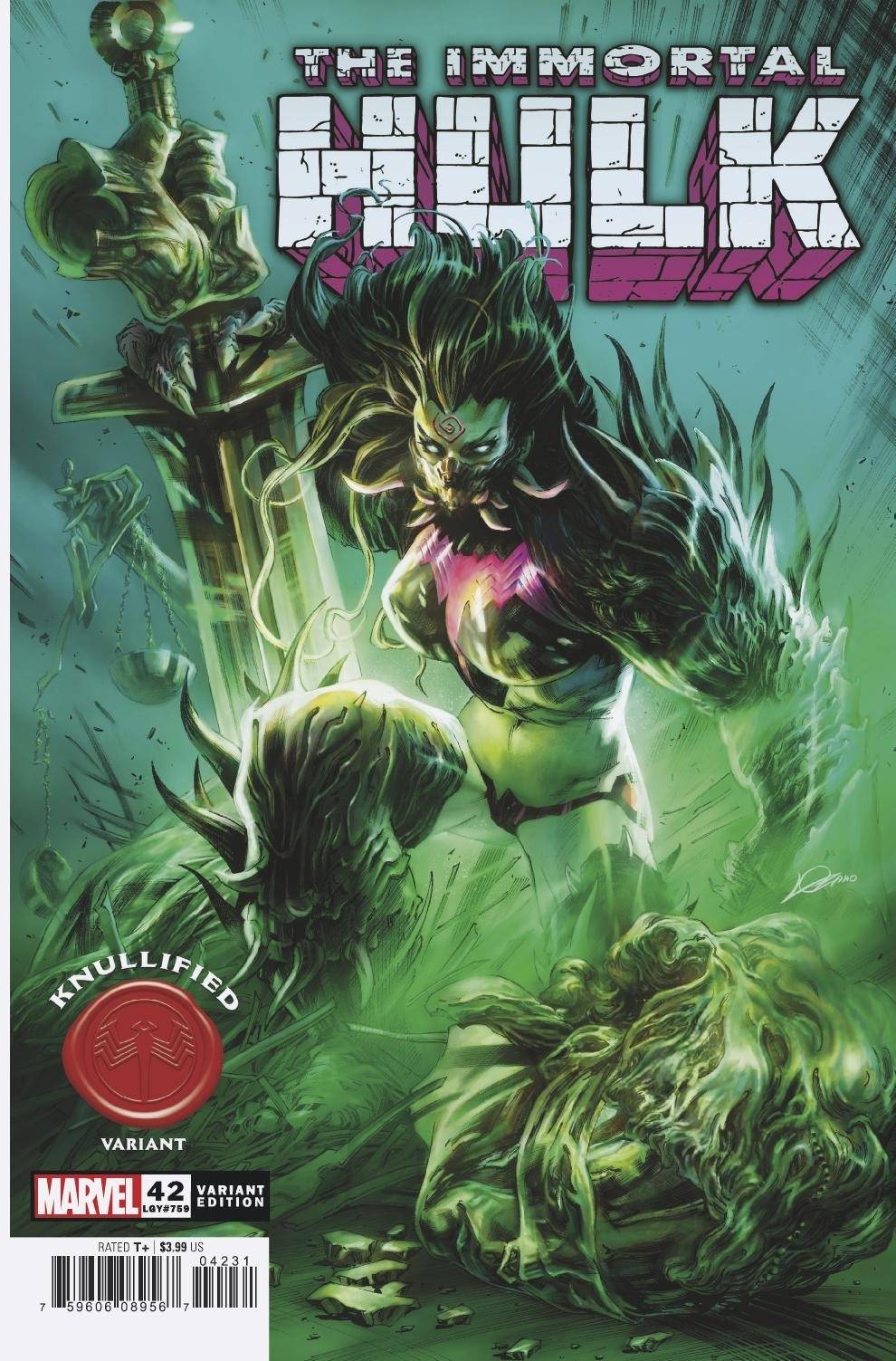Immortal Hulk #42 Lozano Knullified Variant (2018)