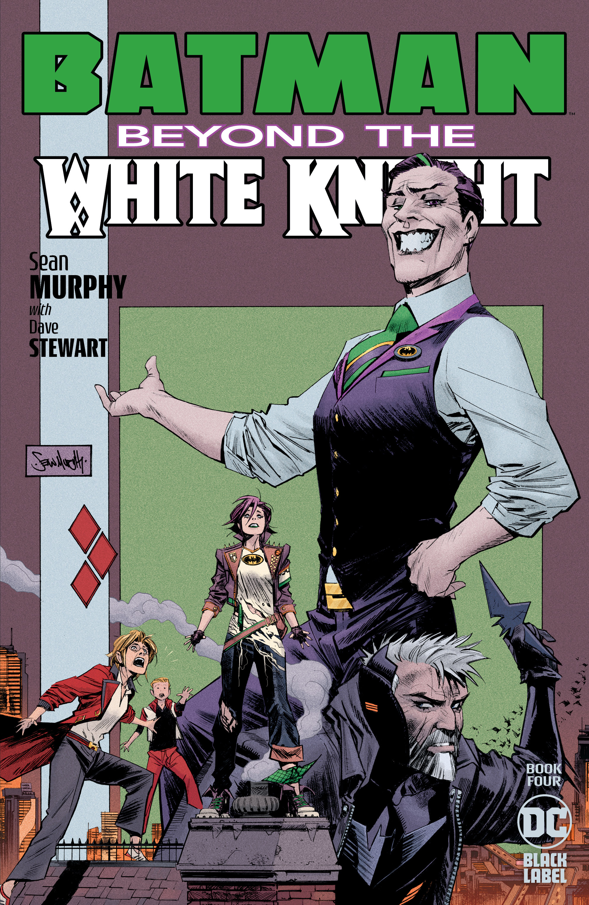 Batman: White Knight #4 cover (art by Sean Murphy) : r/comicbooks
