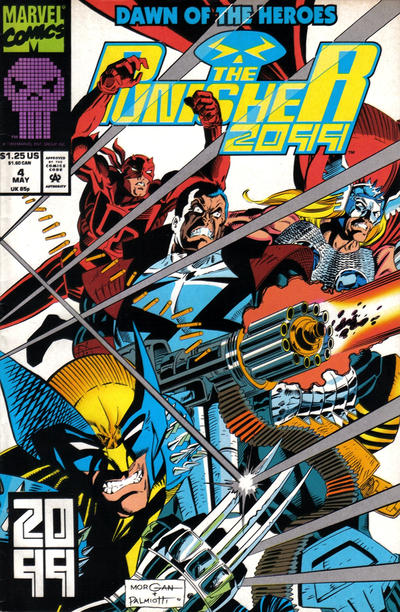 Punisher 2099 #4-Fine (5.5 – 7)