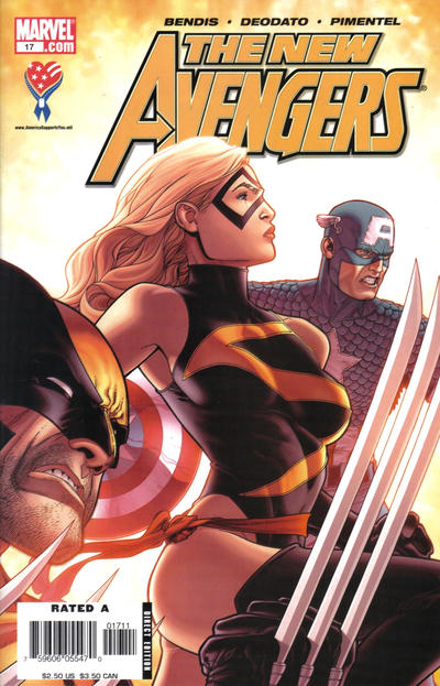 New Avengers #17 [Direct Edition]-Near Mint (9.2 - 9.8)