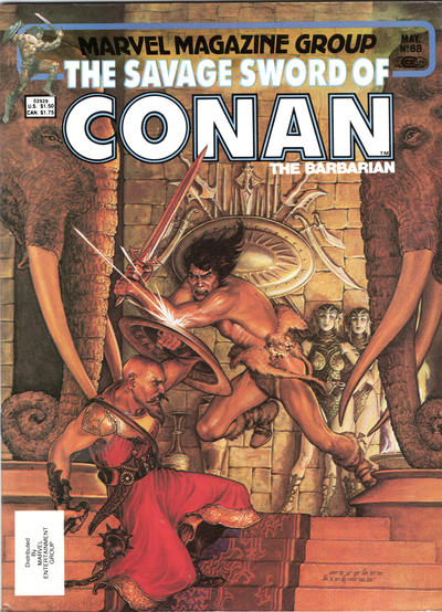 The Savage Sword of Conan #88 [Direct]