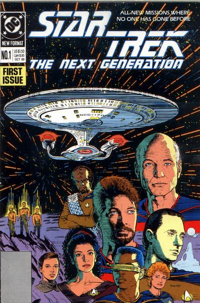 Star Trek: The Next Generation #1 [Direct](1989) - Vf+ 8.5