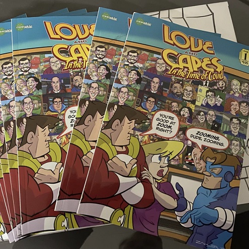 Love And Capes In The Time of Covid Graphic Novel