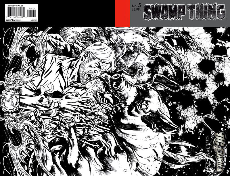 Swamp Thing #5 (2011) Variant Edition