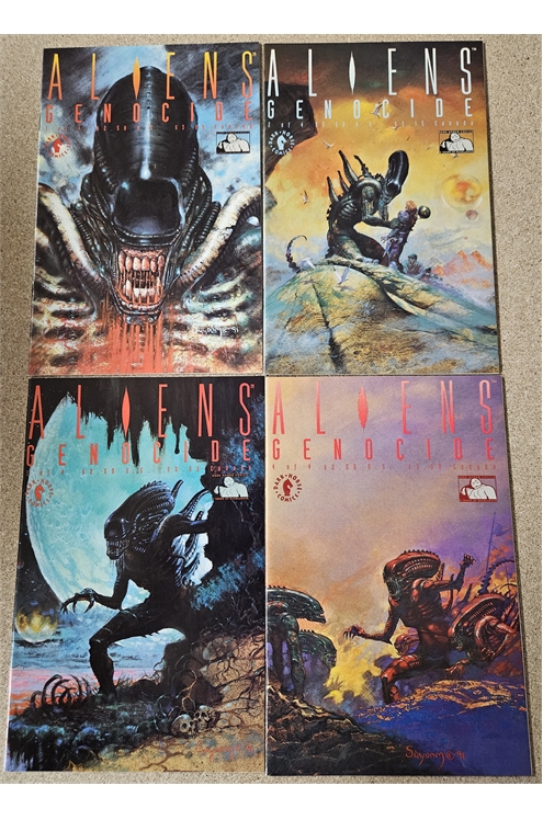 Aliens Genocide #1-4 (Dark Horse 1991) Set