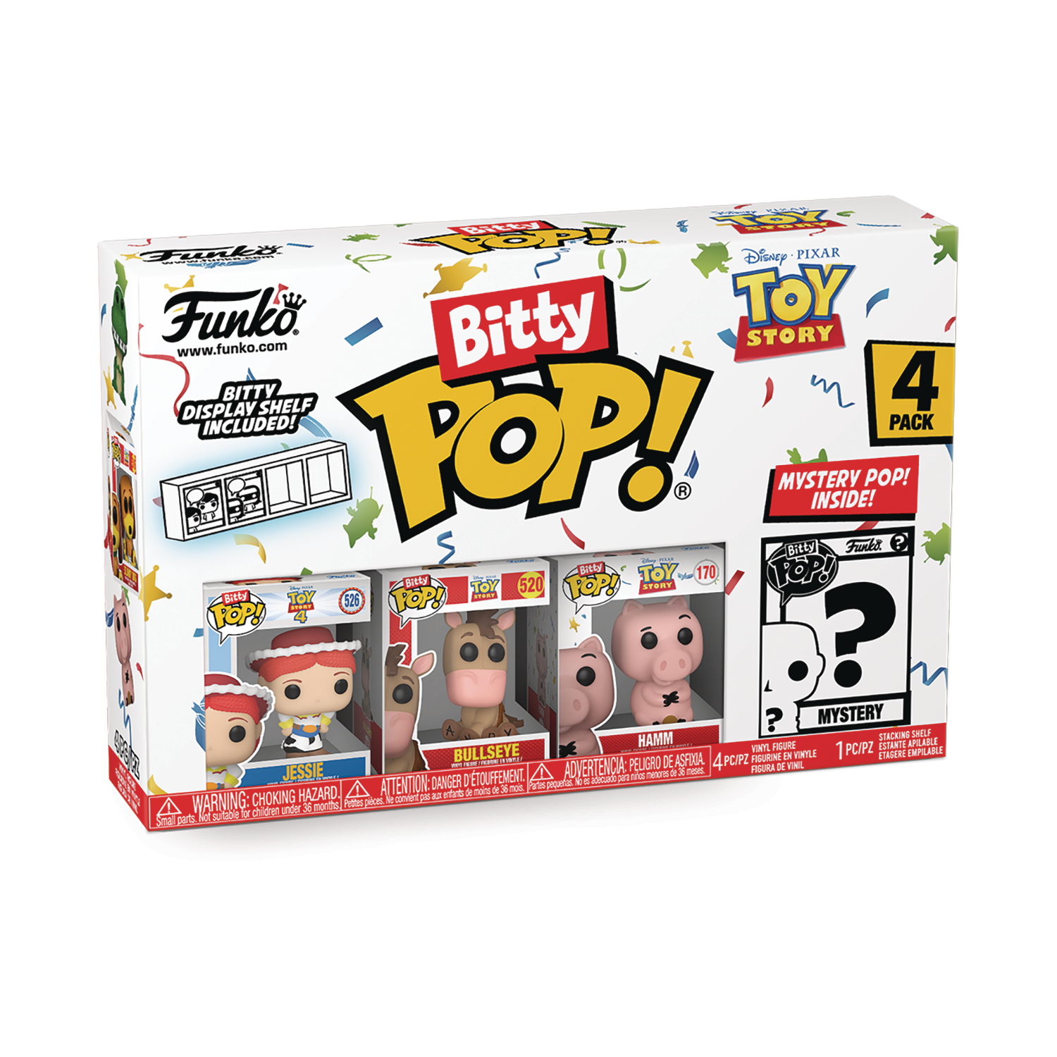 Bitty Pop Toy Story Jessie 4-Pack Figure