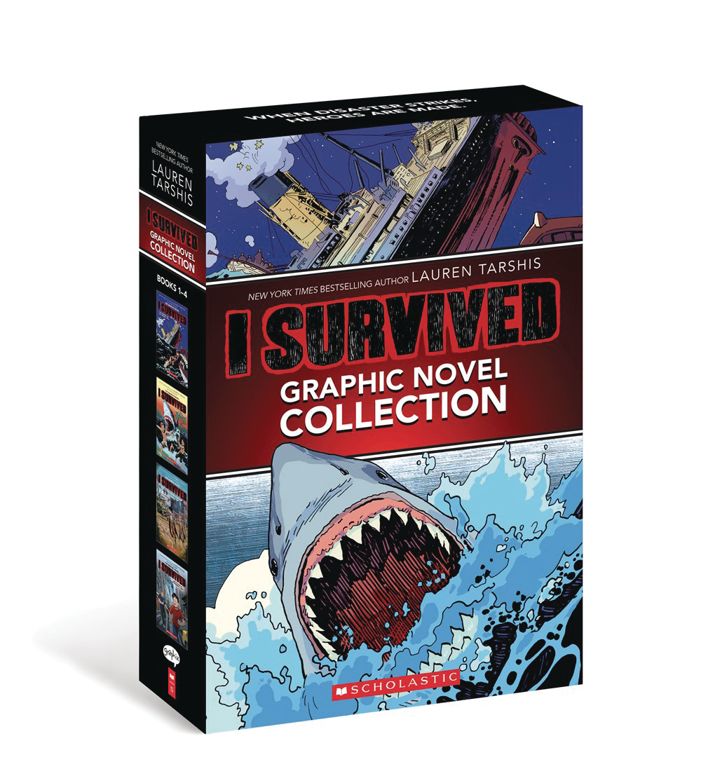 I Survived Graphic Novel 1-4 Graphix Collection