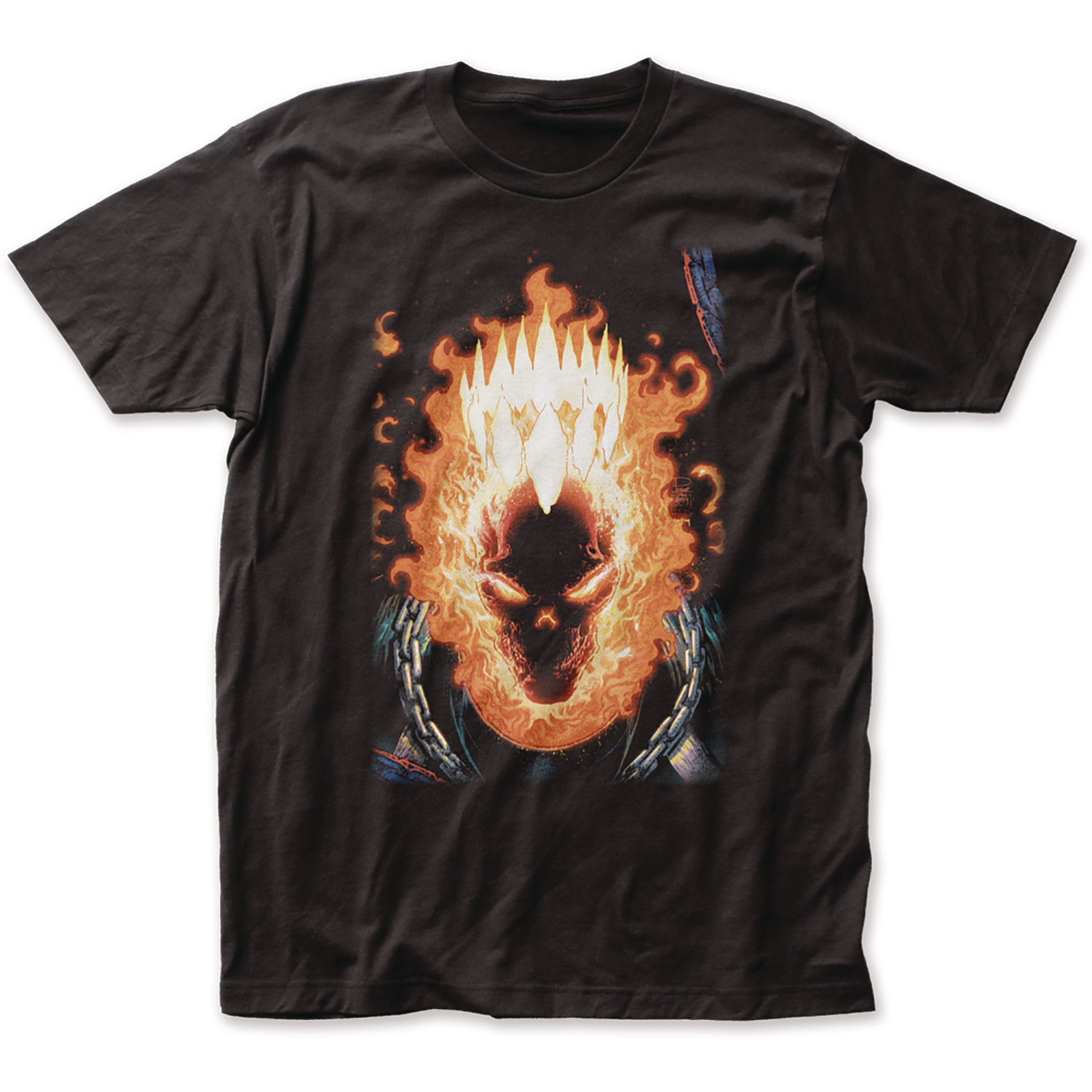 Marvel Ghost Rider Crown Px T-Shirt Large