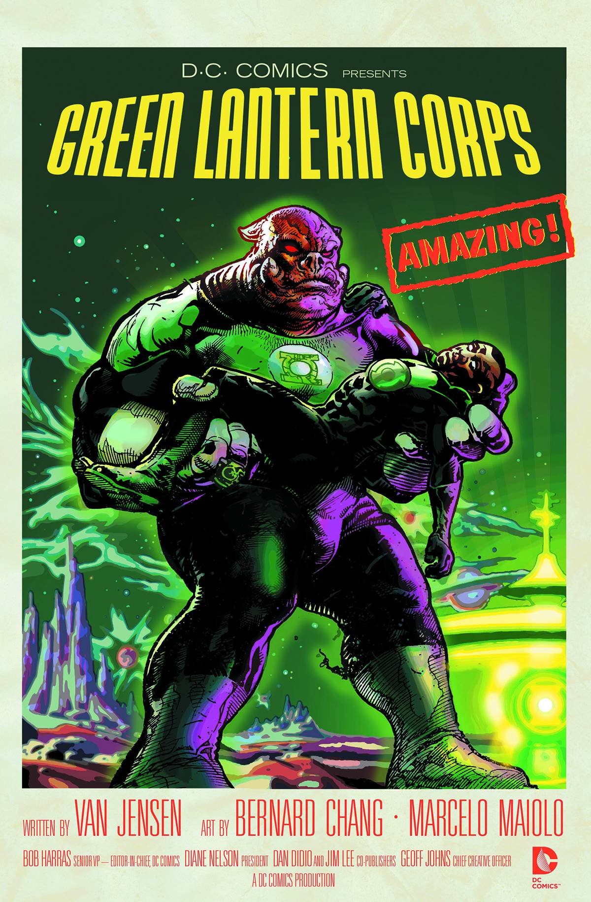 Green Lantern Corps #40 Movie Poster Variant Edition (2011)