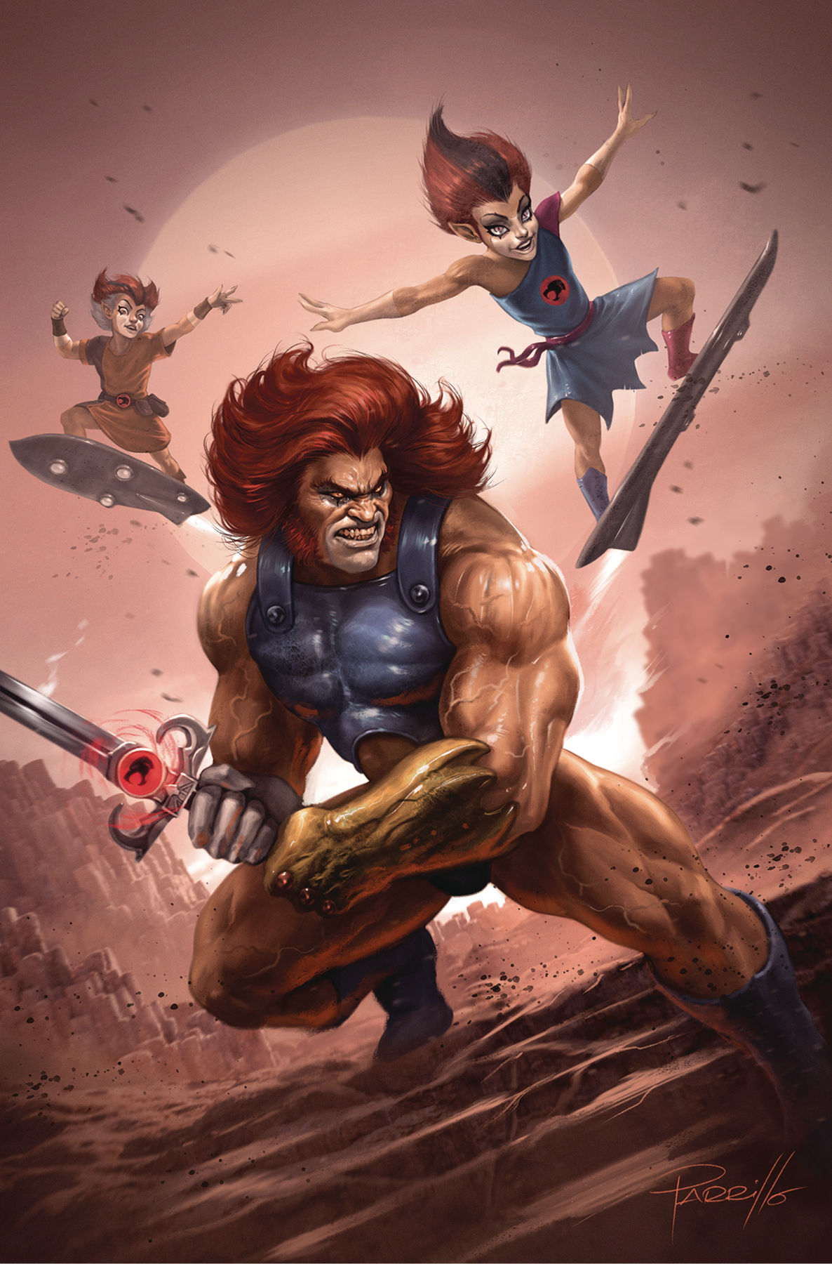 Thundercats #7 Cover P 1 for 25 Incentive Parrillo Virgin