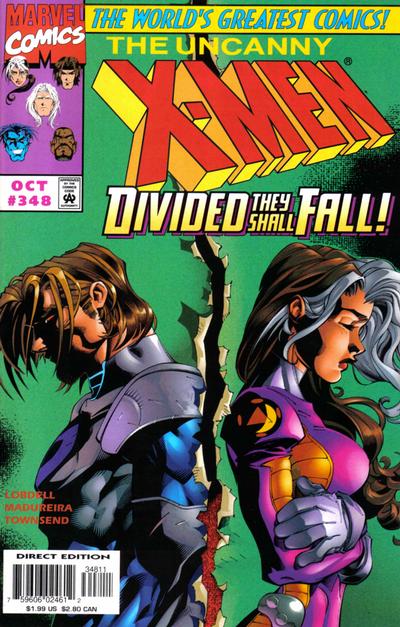 The Uncanny X-Men #348 [Direct Edition]-Fine (5.5 – 7)