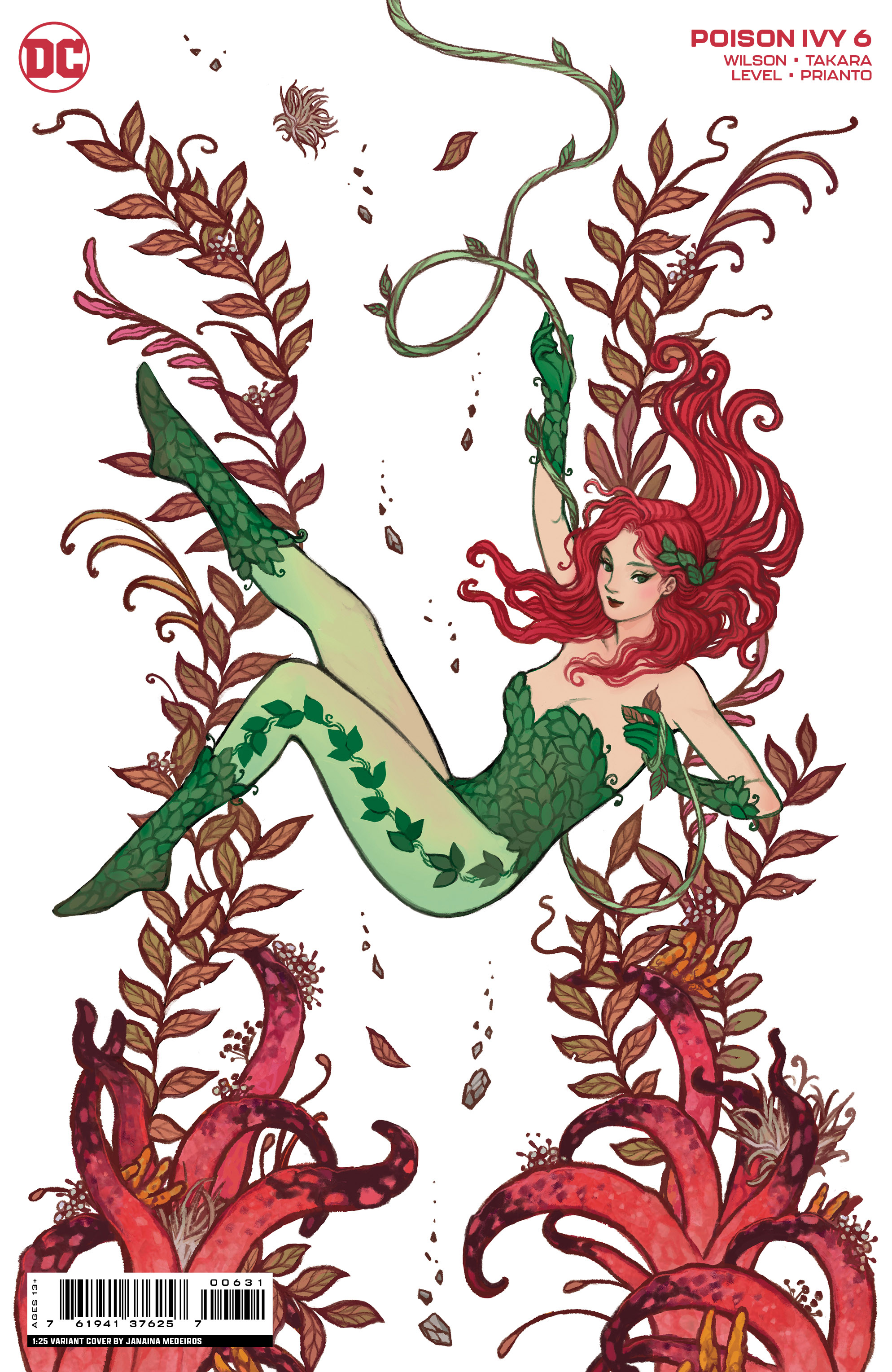 Poison Ivy #6 Cover D 1 for 25 Incentive Zoe Thorogood Card Stock Variant