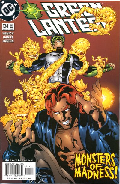 Green Lantern #134 (1990) [Direct Sales]-Fine (5.5 – 7)