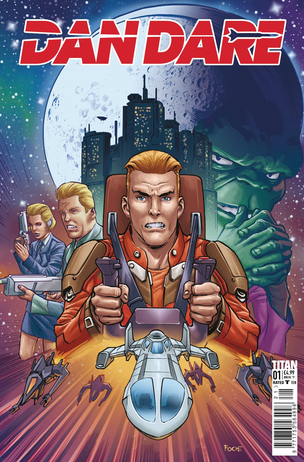 Dan Dare #2 Cover B Fouche