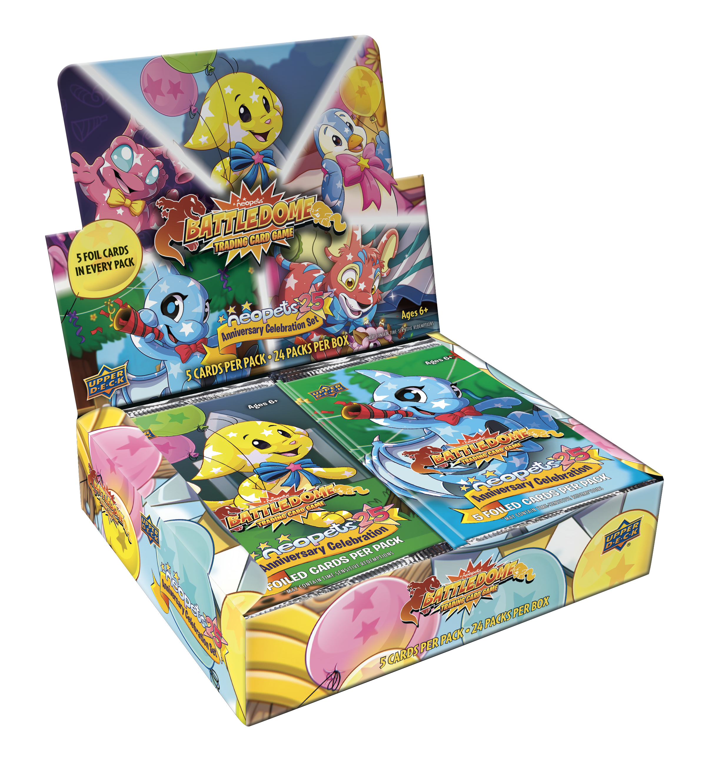 Neopets Battledome Trading Card Game 25th Anniversary Booster Box