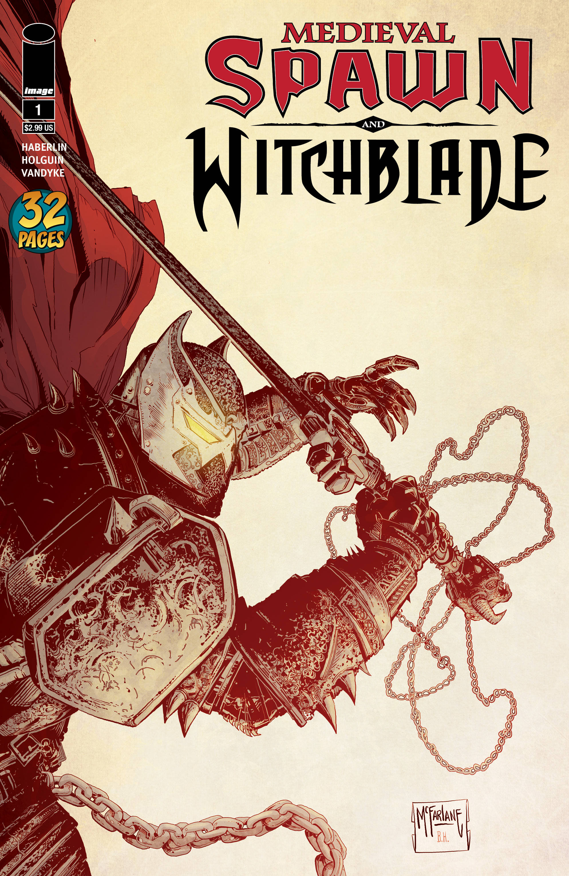Medieval Spawn Witchblade #1 Cover B McFarlane (Of 4) (2018)