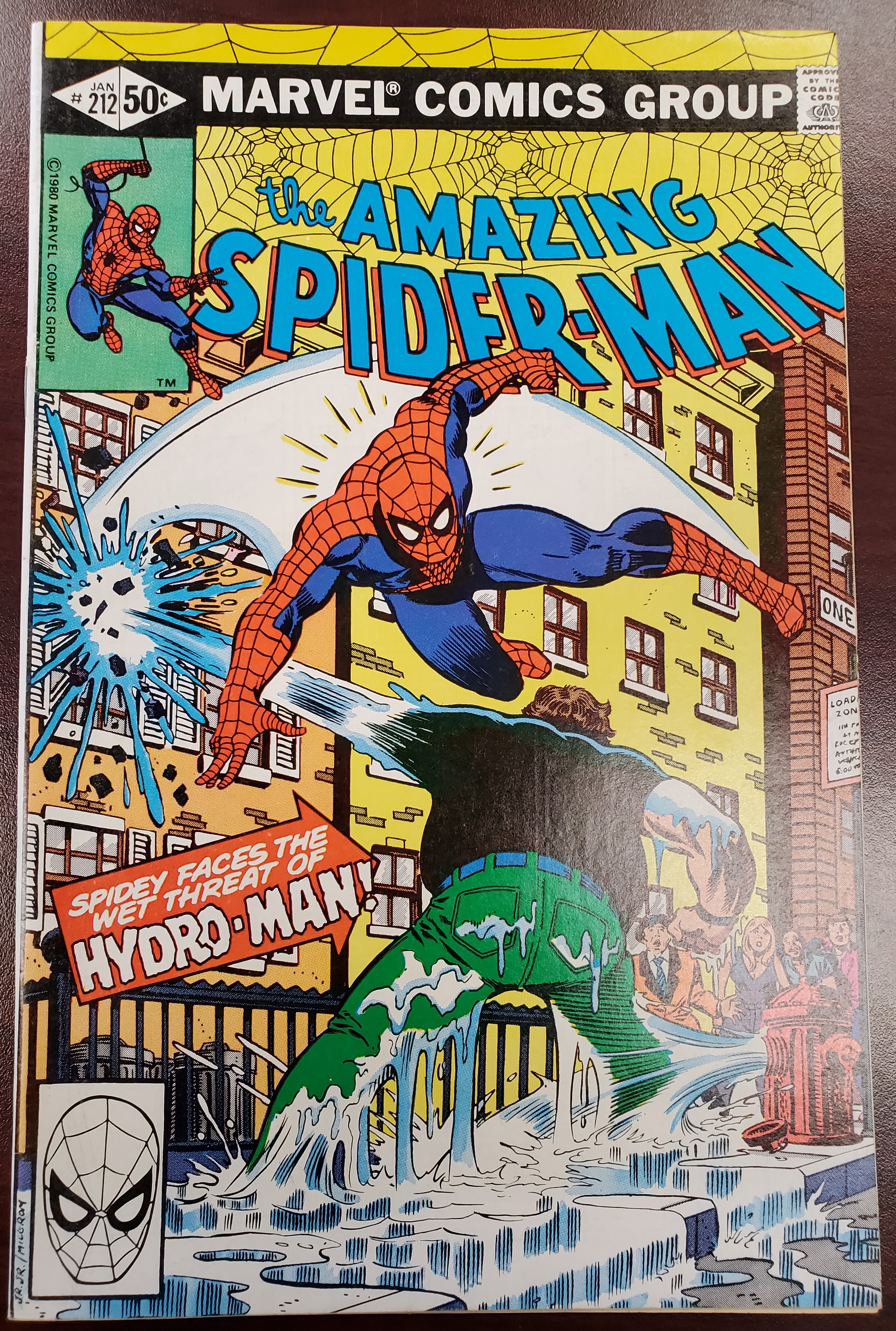 Amazing Spider-Man #212 (Marvel 1963) 1st App Hydro-Man