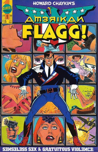 Howard Chaykin's American Flagg #9