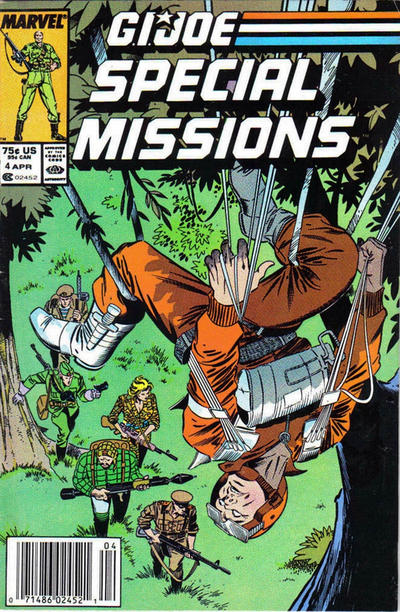 G.I. Joe Special Missions #4 [Newsstand]-Fine (5.5 – 7)