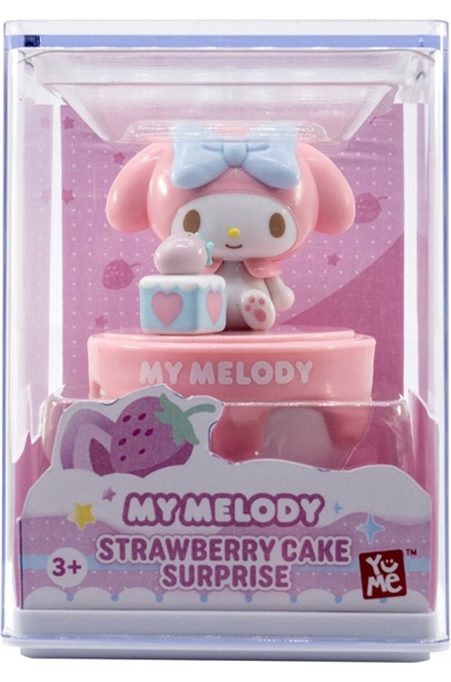 Yume Hello Kitty And Friends Strawberry Cake Surprise My Melody Figure