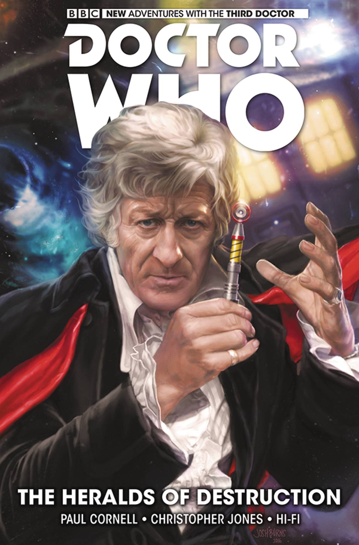 Doctor Who 3rd Doctor Hardcover Graphic Novel Volume 1 Heralds of Destruction
