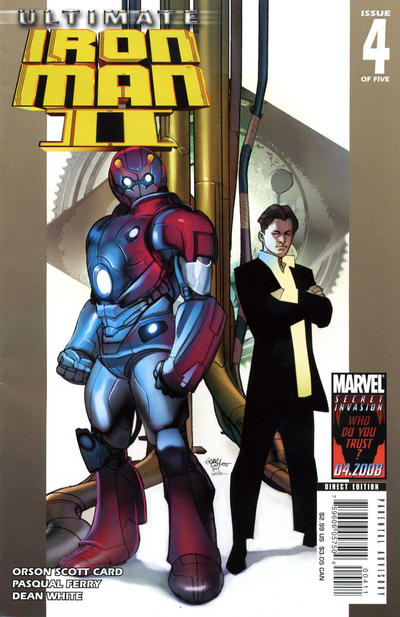 Ultimate Iron Man II #4-Very Fine (7.5 – 9)