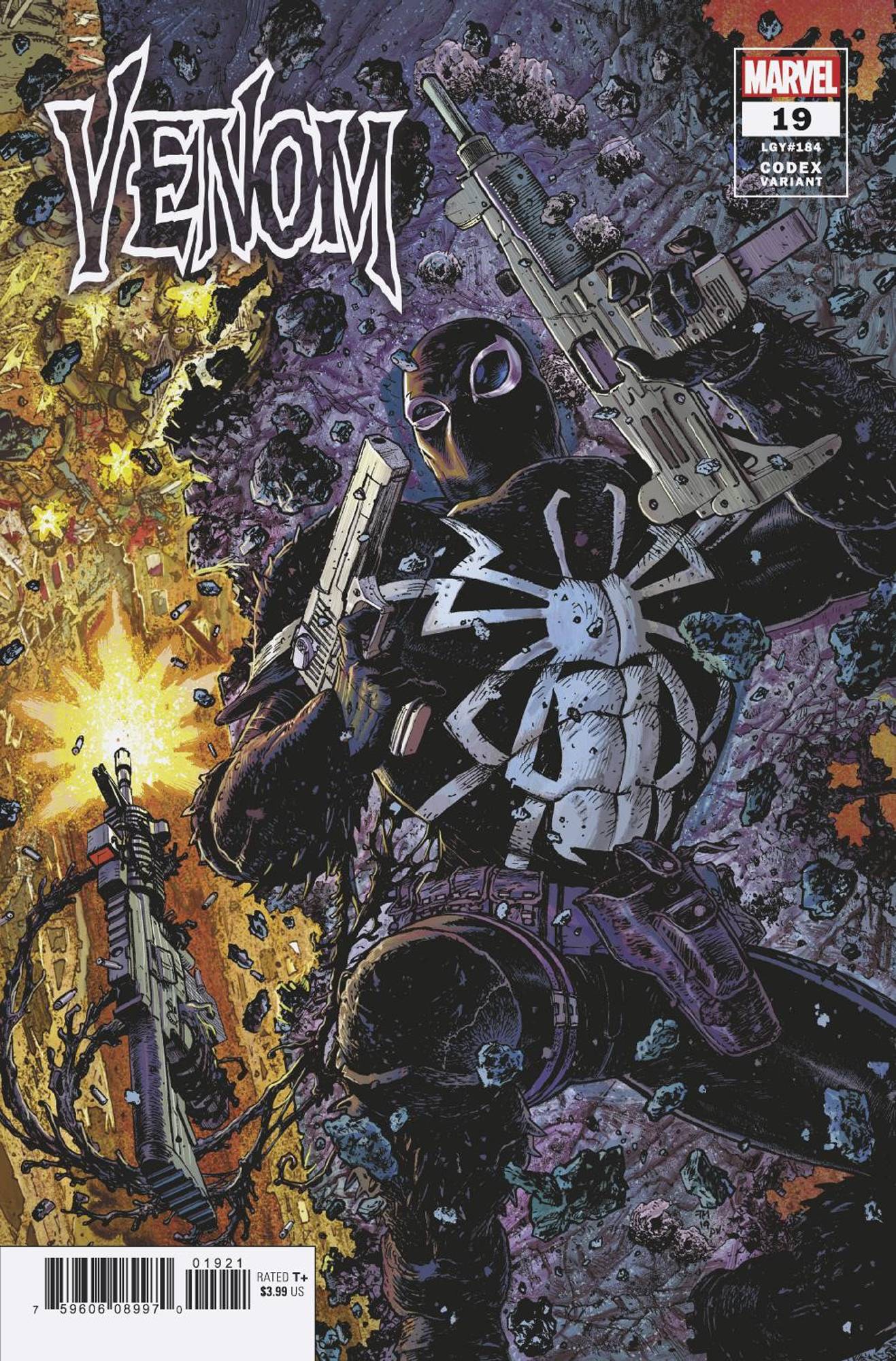 Venom #19 1 for 25 Moore Codex Variant Ac (2018)